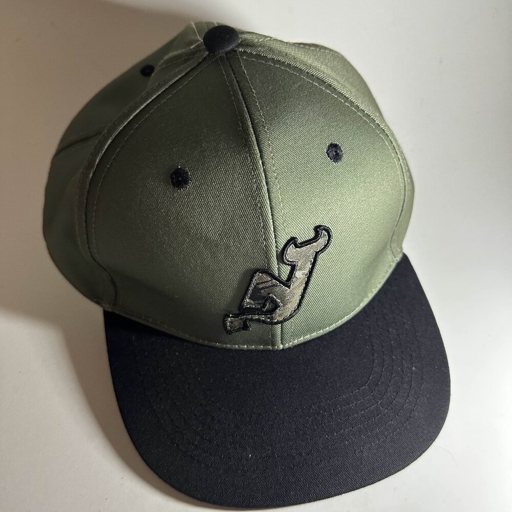 2025 New Jersey Devils SGA CAMO HAT Military Appreciation